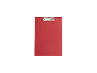 Klembordmap MAUL A4 staand PVC met penlus en insteek rood - 1