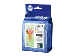 Brother LC-3213 DCP/MFC Inktcartridges zwart + 3 kleuren