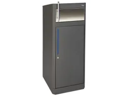 afvalbak,80l,HxBxD 1060x420x420mm,brandbeveiligingsklasse A1