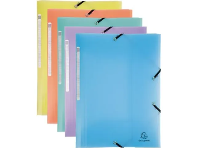 Chromaline elastomap 3 kleppen pastel