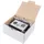 Verzenddoos 160x115x60mm Wit Enkelgolf B-golf 50 Stuks