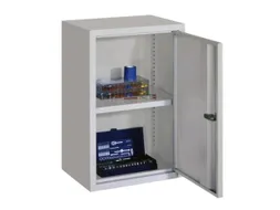 Hangkast 600x400x300mm 1 Verstelbaar Legbord Ral 7035 Front Ral 7035