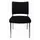 Bezoekersstoel Stof Zwart Zitting 430x480x450mm
