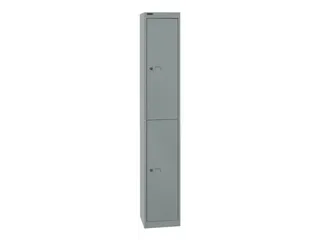 Dubbeldekse garderobekast,HxBxD 1802x305x305mm,1x2vak.,cil.-slot - 3
