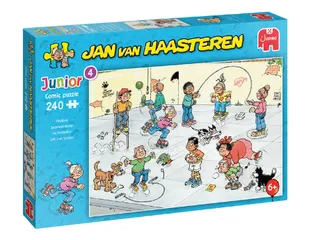 Puzzel Jan van Haasteren Junior 4 Speelkwartiertje 240 stukjes - 1