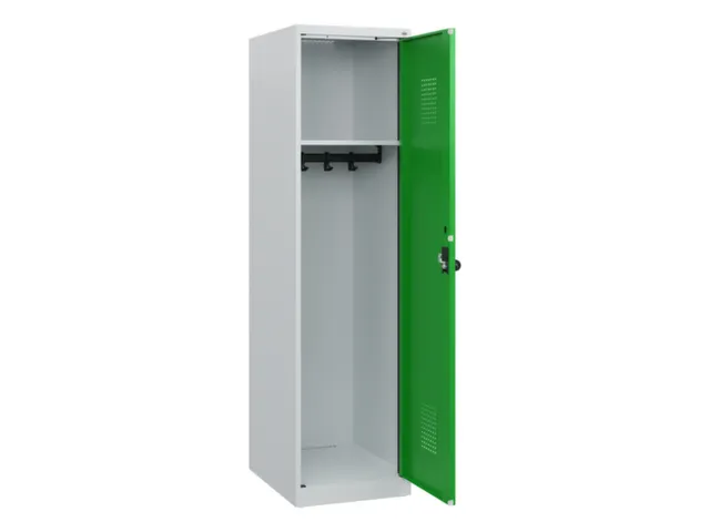 schoollocker,HxBxD 1530x400x500mm,1vak,vak B 400mm,draaigrendel