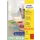 Gekleurde Etiketten Avery Zweckform 63,5x33,9mm Rood 480 stuks