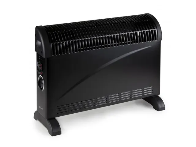 Convector Verwarming Turbo 3 Standen 2000W Zwart