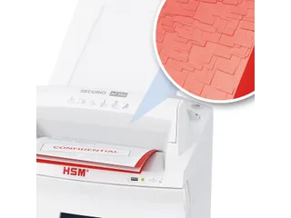 Papiervernietiger HSM Securio AF350 snippers 4,5x30mm - 4