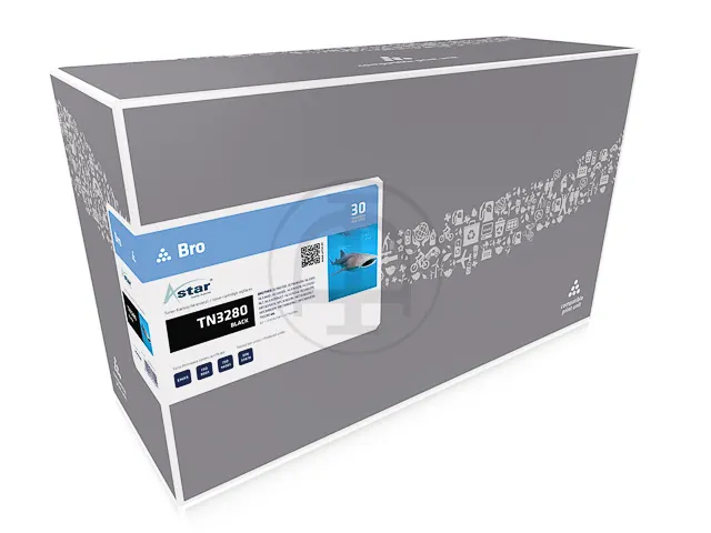 AS10328 Astar Brother TN3280 HL toner zwart rebuilt 8000pagina's