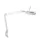 Bureaulamp Maul Viso Loep Led Klem Wit