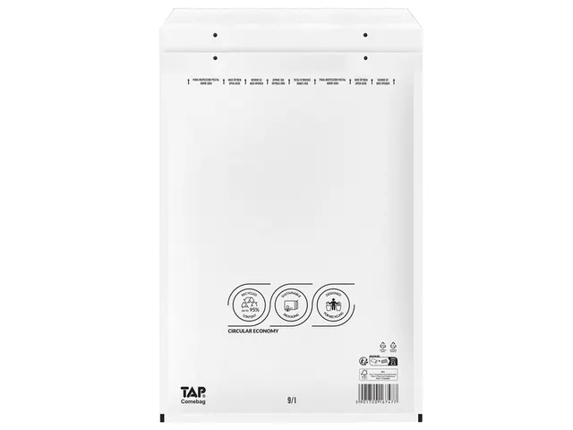 Envelop IEZZY Comebag luchtkussen nr. 19 320x455 wit 100 stuks