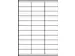 Etiket Avery Zweckform 3421 70x25.4mm wit 3300stuks
