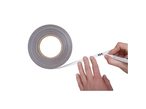 Magneetband beschrijf- en wisbaar MAUL 10mx10mmx1mm wit