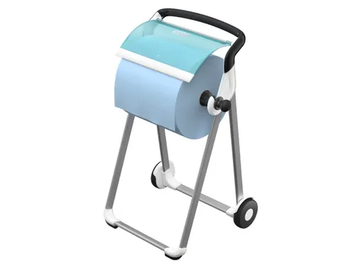 Tork 652000 W1 Performance mobiele Vloerstandaard Wit/blauw
