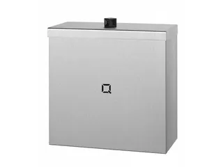 Rvs Afvalbak 9 Liter Gesloten, Qwbc9 Ssl - 1