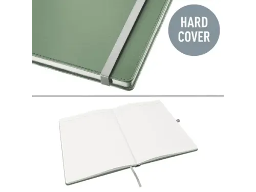 Notitieboek Leitz Style A5 lijn 160 pagina's groen