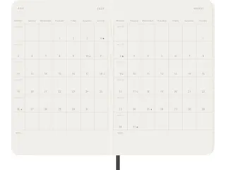 Agenda 2027 Moleskine 12M Planner Weekly 7dag/1pagina pocket sc zwart - 5