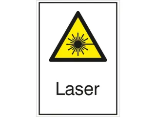 waarschuwings-combibord,laser,hard PVC,HxB 297x210mm - 1