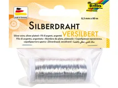 Zilverdraad Folia 0.3mmx80m