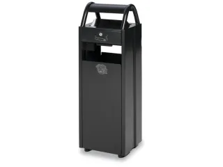 Combi-Asbak 5/35 liter 960x300x250 2 Openingen Overkapping Verzinkt - 1