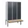 Dubbeldekse dekenkist,HxBxD 1950x1200x815mm,3x2vak.,vak B 400mm