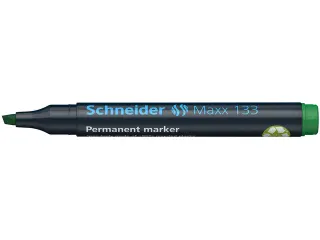 Marker Schneider Maxx 133 permanent beitelpunt groen - 3
