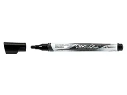 Viltstift Bic Velleda liquid whiteboard rond medium zwart