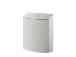 Hygiënebak 9 liter kniebediening RVS anti-fingerprint