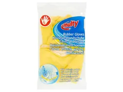 Huishoudhandschoen Multy latex Large assorti