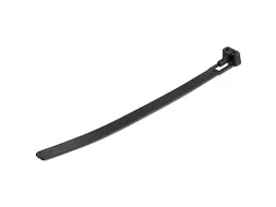 15cm Herbruikbare Kabelbinders zwart nylon 100 stuks