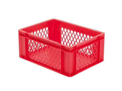 Euronorm-Stapelbak 15l H X L X B 175x400x300mm Rood