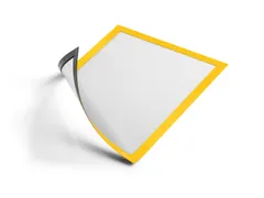 Informatiekader DURAFRAME MAGNETIC A4 Geel 5 Stuks