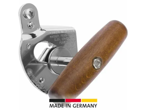 Westmark Heavy duty Blikopener TITAN Staal met houten handvat