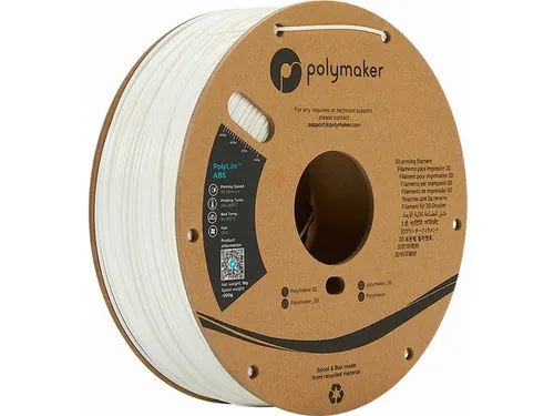 Polymaker PolyLite ABS filament 1,75 mm White 1kg