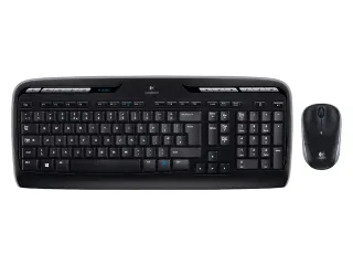 Toetsenbord- en muisset Logitech MK330 draadloos QWERTY zwart - 1