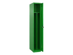 locker voor scheiding van kleding,HxBxD 1850x300x500mm,1vak