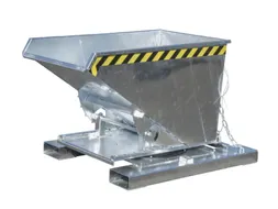 3-zijdige kiepbak,HxLxB 890x1260x1010mm,0,3m³,draagverm. 750kg