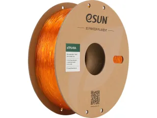 3D Printer Filament eTPU-95A eSun 1,75mm Transparant Oranje 1kg - 1