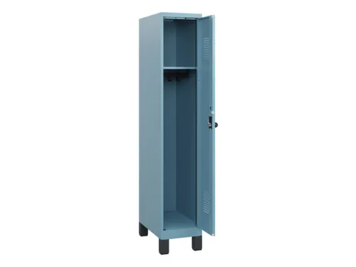 schoollocker,HxBxD 1630x300x500mm,1vak,vak B 300mm,draaigrendel,voeten
