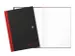 Cahier Oxford Black n’ Red A4 96 feuilles ligné assorti