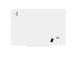 Whiteboard Rocada Skincolour 100x150cm wit gelakt