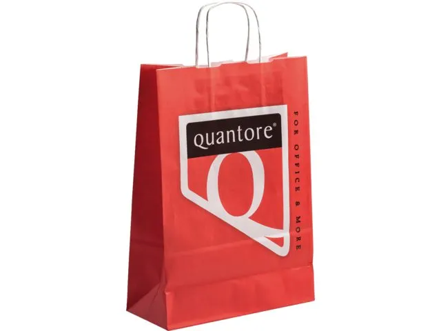 Draagtas Quantore papier 230x330mm 200 stuks