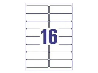 Etiket Avery J8162-10 99.1x33.9mm Inkjet Wit 160 stuks - 2