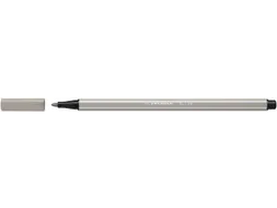 Viltstift STABILO Pen 68/93 medium warm grijs