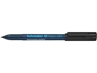 Permanent marker Schneider Maxx 240 rond 1-2mm zwart - 3