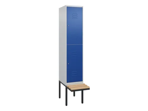 Dubbeldekse dekenkist,HxBxD 2120x400x815mm,1x2vak.,vak B 400mm