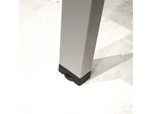 Dextro Plus Duo Zit-sta Bureau Elektrisch 140x80 Krijtwit 25mm Alu