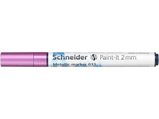 Metallic marker Schneider Paint-It 011 2mm paars metallic - 1
