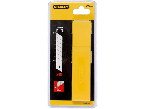 Afbreekmesjes Stanley 25mm 10 stuks